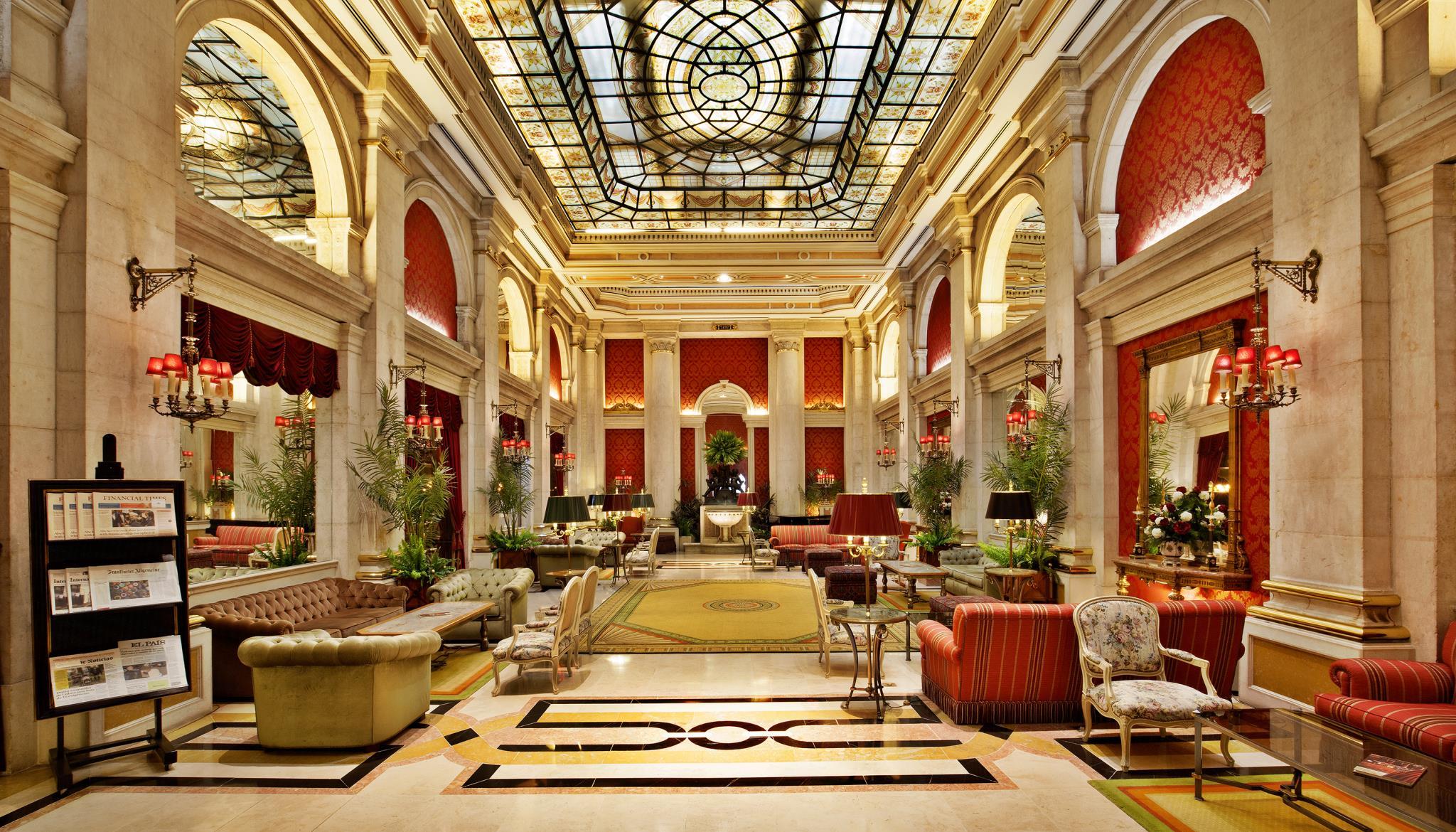 Hotel Avenida Palace Lisboa Екстериор снимка Lobby